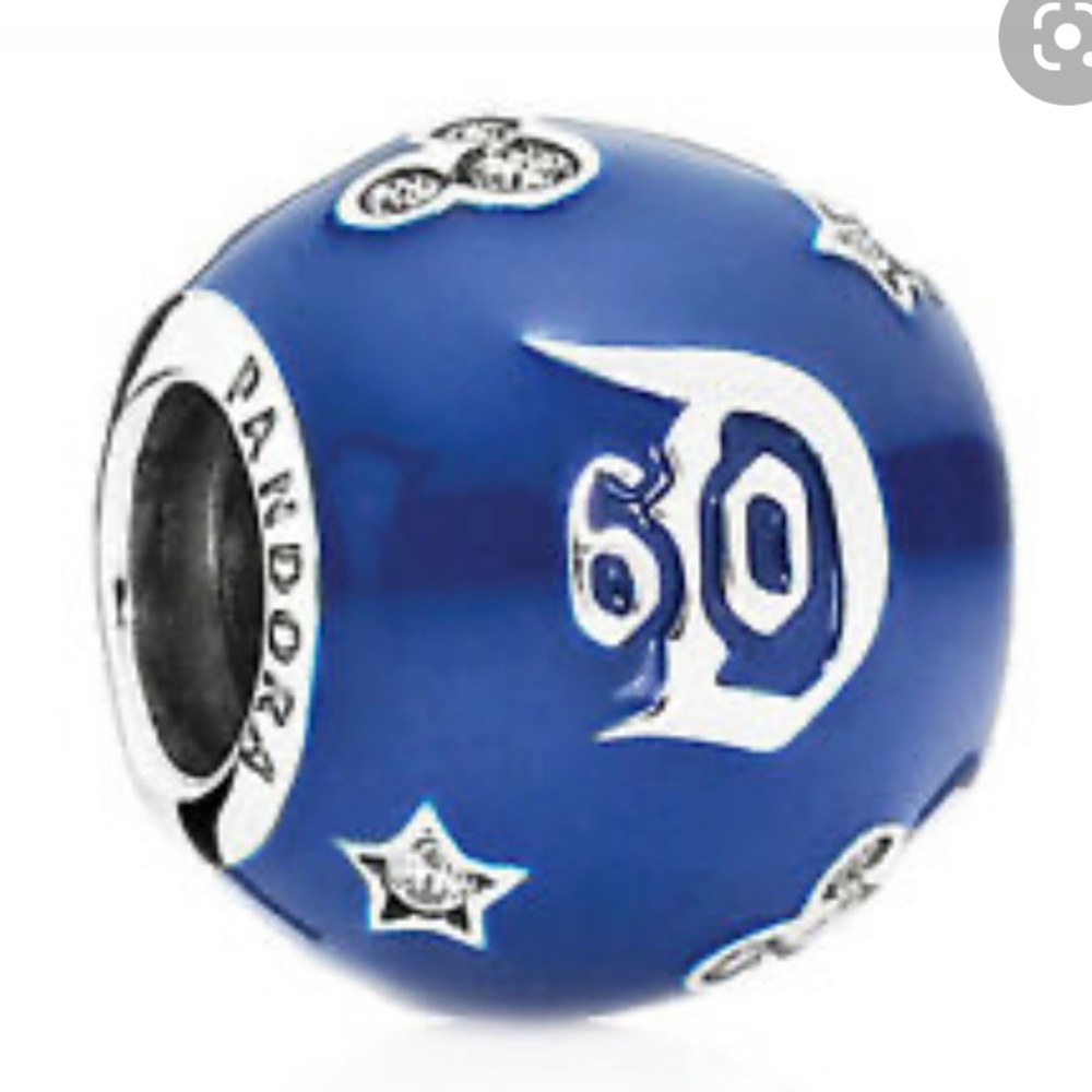 Disneyland 60th Diamond Celebration D60 Pandora Bead